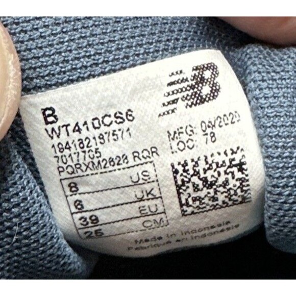 New Balance 410 V6 WT410CS6 Blue Hiking Shoes - Picture 7 of 7